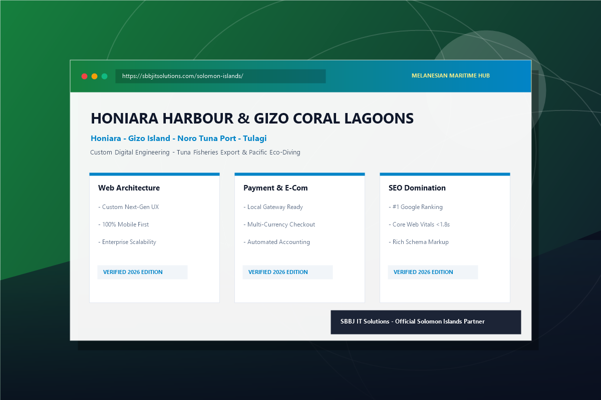 Website Design and Digital Engineering in Solomon Islands